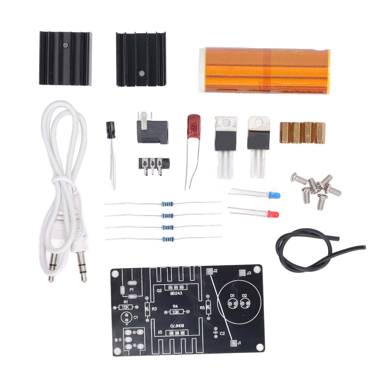 Woodworking Kits For Adults - Kit Mini Bobina de Tesla Musical