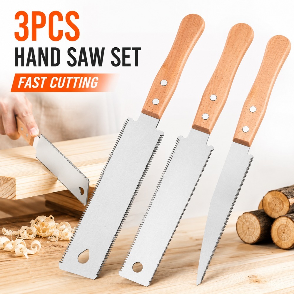 Woodworking Japanese - Serra Manual Japonesa Flexível em Aço