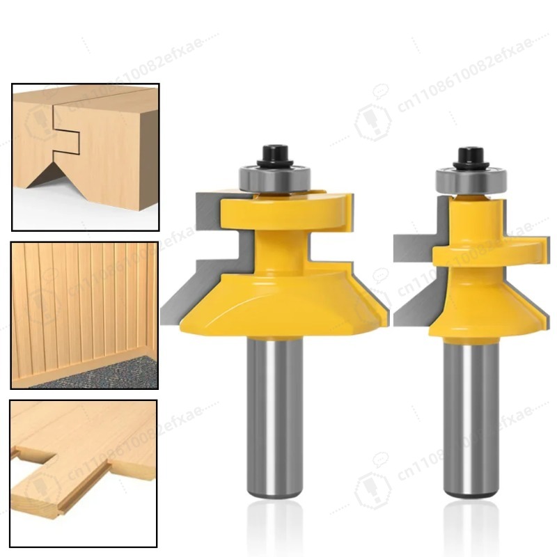 Woodworking Quotes - Conjunto de 2 Peças de Fresas