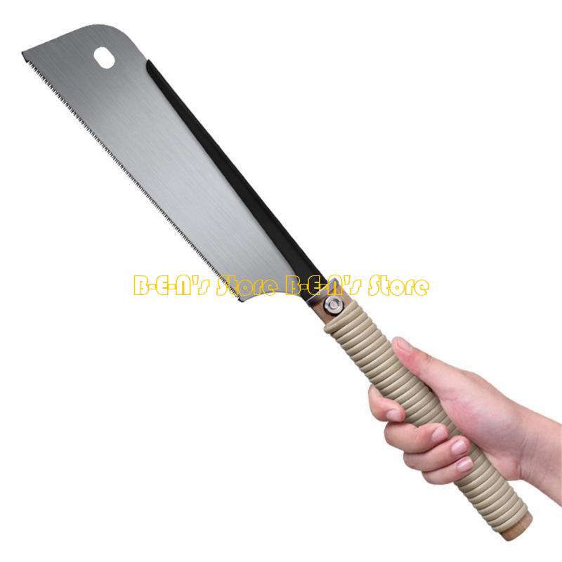 Woodworking Japanese - Serra japonesa Y1AD com alça, cortes