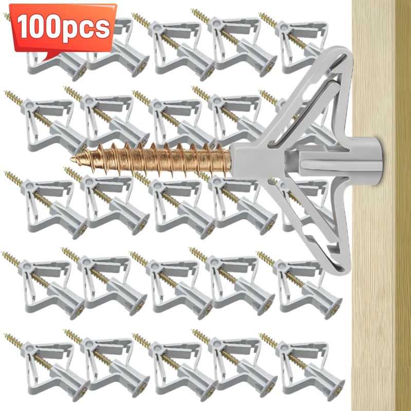 Woodworking Hatchet - Kit de 100 Parafusos de Expansão