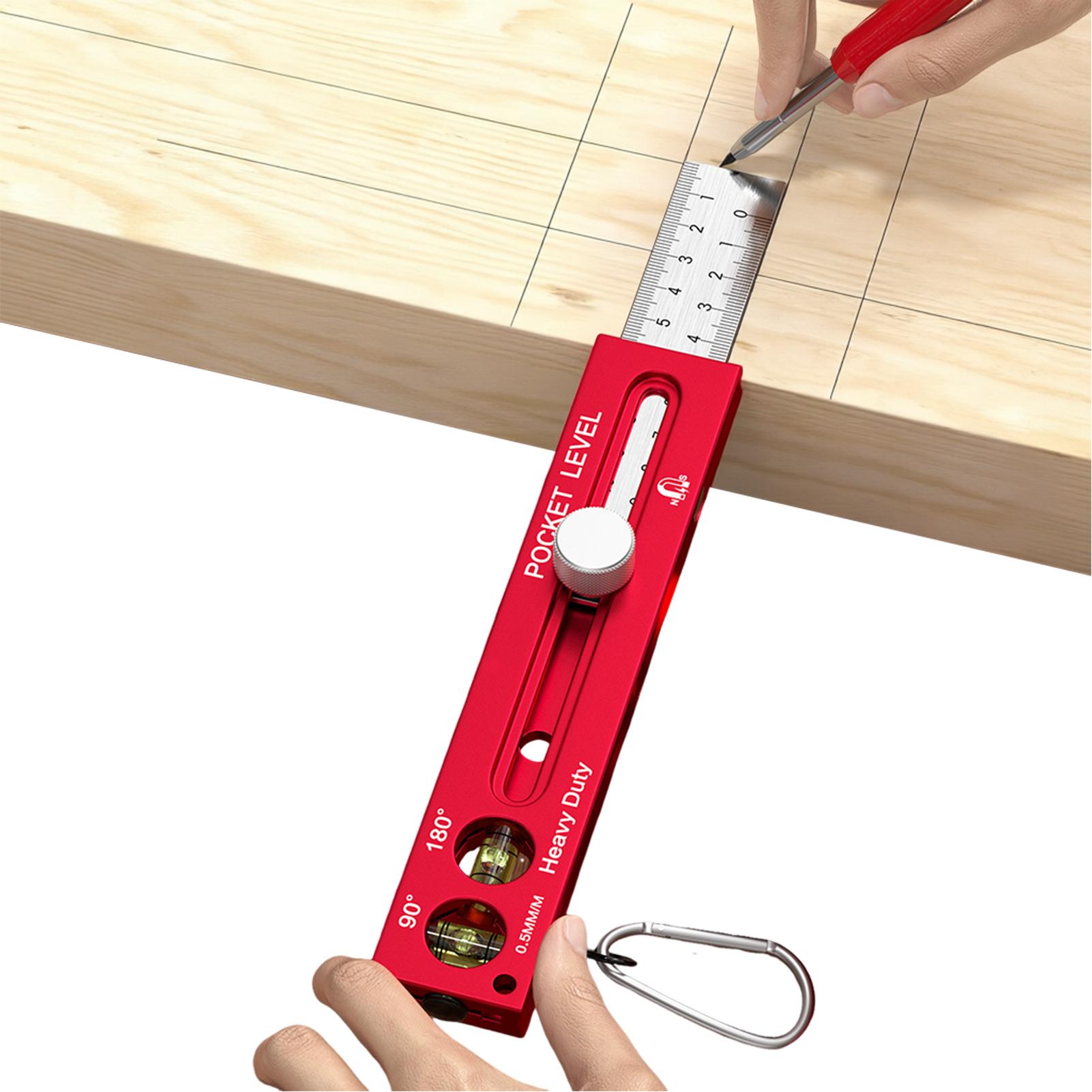 Woodworking Carpenter - Ferramentas de Medição para Marcenaria: Régua
