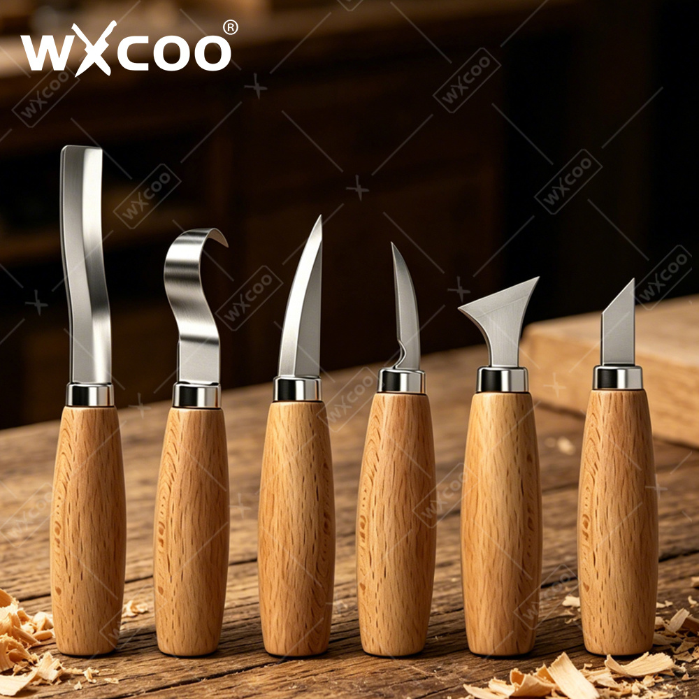 Woodworking Knives - Faca de Escultura Ergonômica WXCOO para