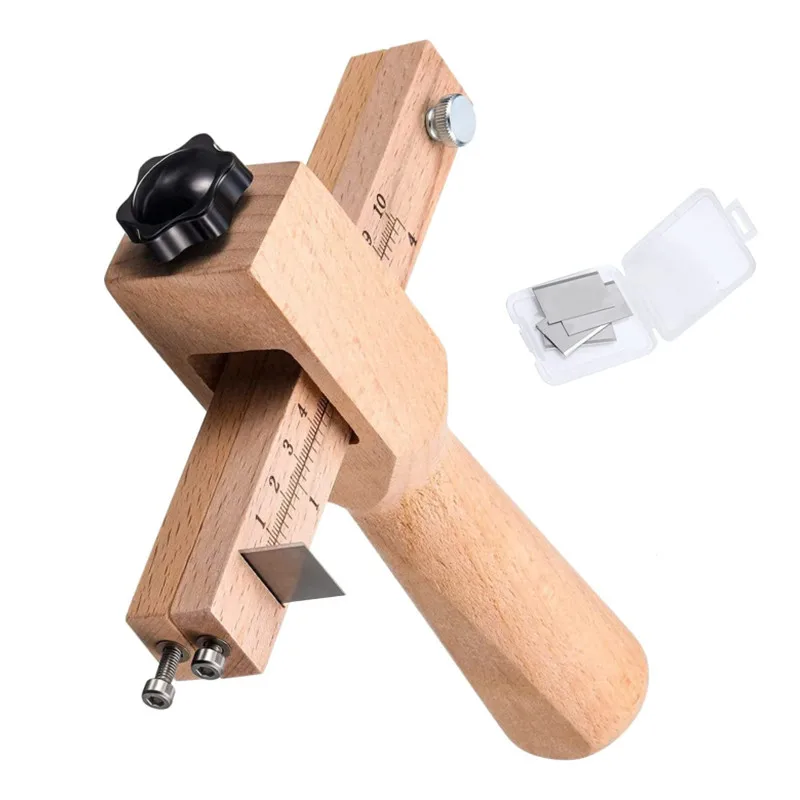 Woodworking Veneer Cutter - Novo cortador de cinto de couro