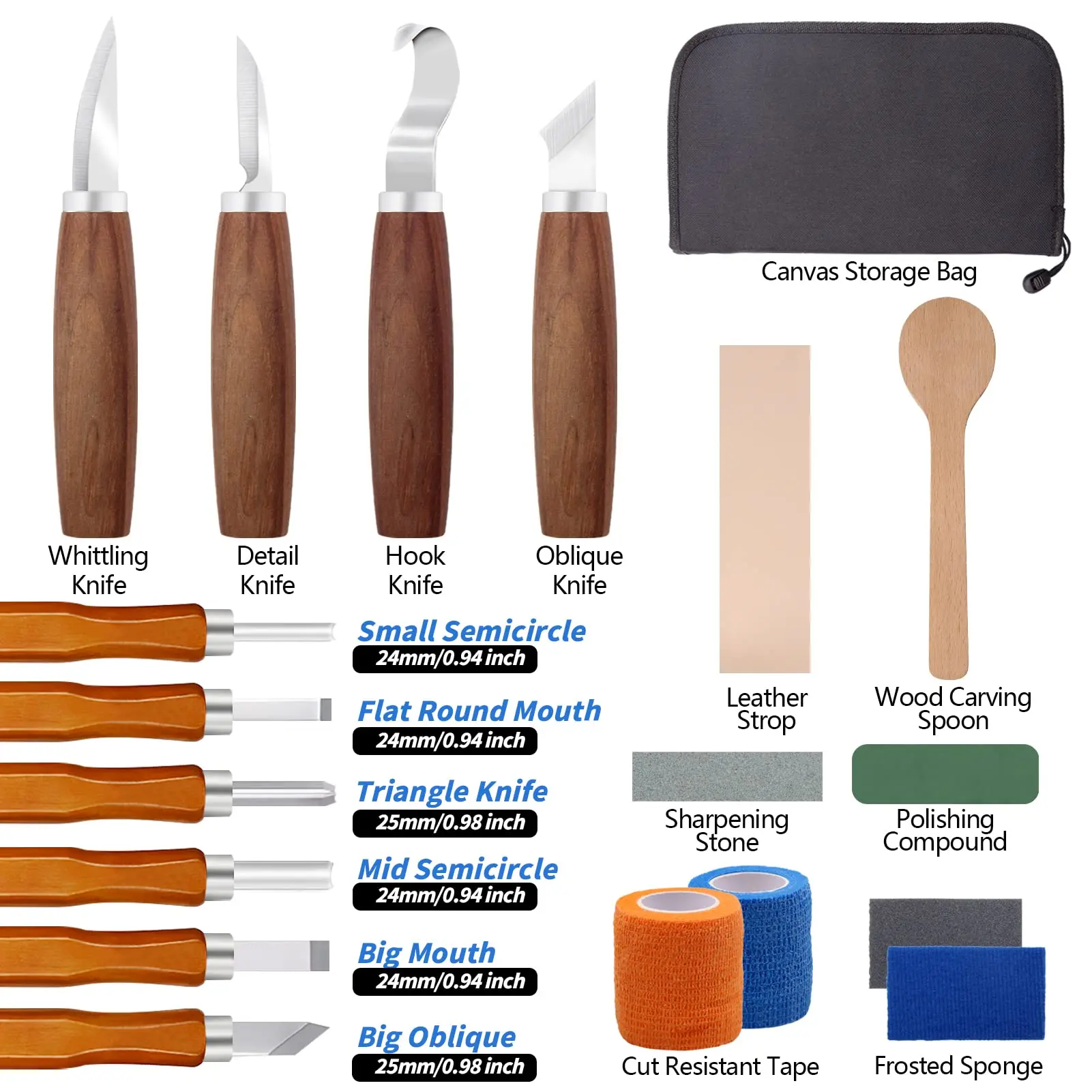 Kit de ferramentas de faca de  - Woodworking Kits For Adults avaliação e preço