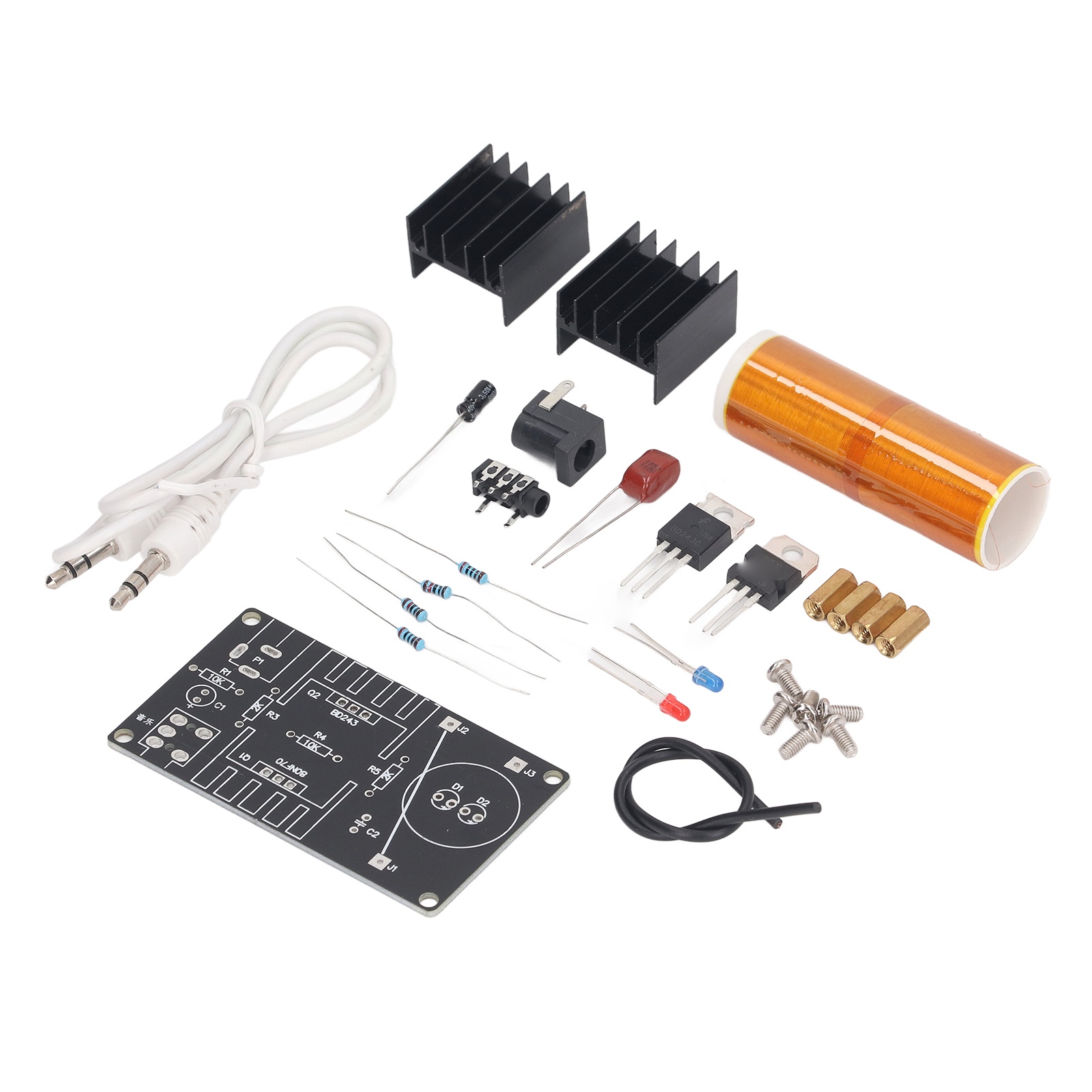 Kit Mini Bobina de Tesla Music - Woodworking Kits For Adults avaliação e preço