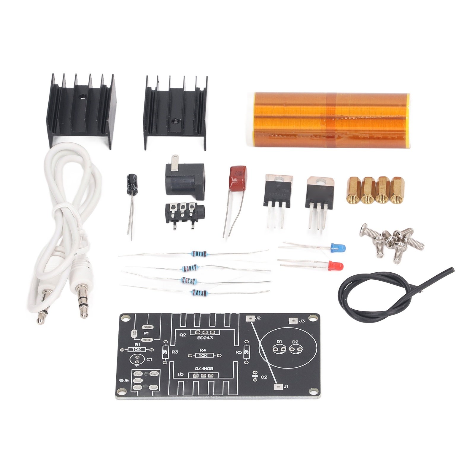 Kit Mini Bobina de Tesla Music - Woodworking Kits For Adults avaliação e preço