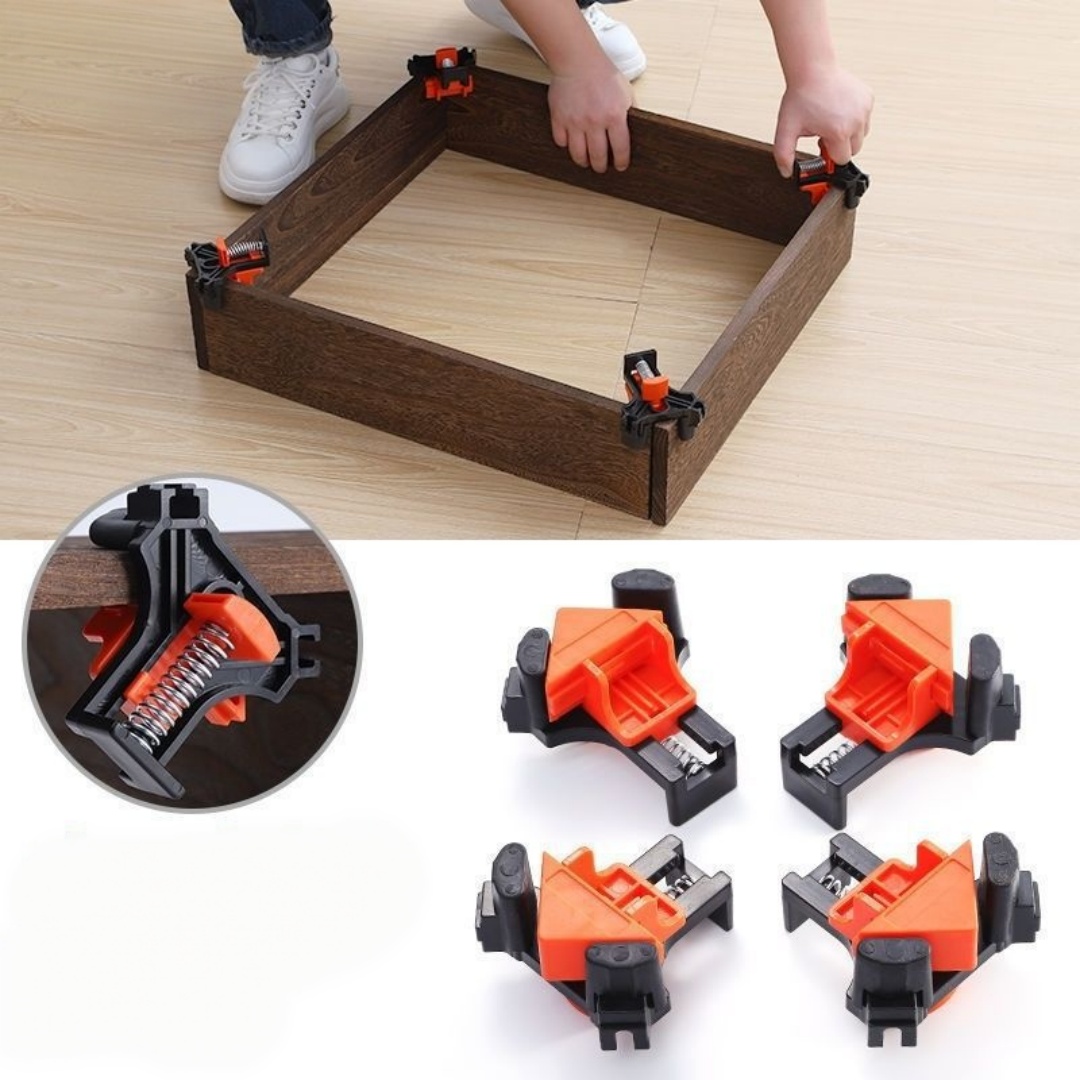 4 peças 90 °   Grampo de Canto - Woodworking Carpenter avaliação e preço