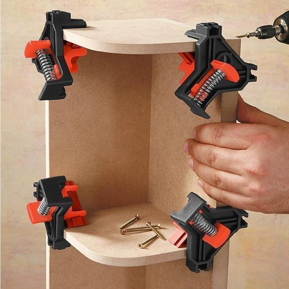4 peças 90 °   Grampo de Canto - Woodworking Carpenter avaliação e preço