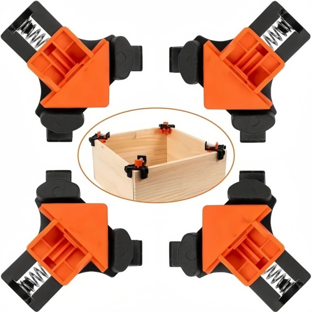4 peças 90 °   Grampo de Canto - Woodworking Carpenter avaliação e preço