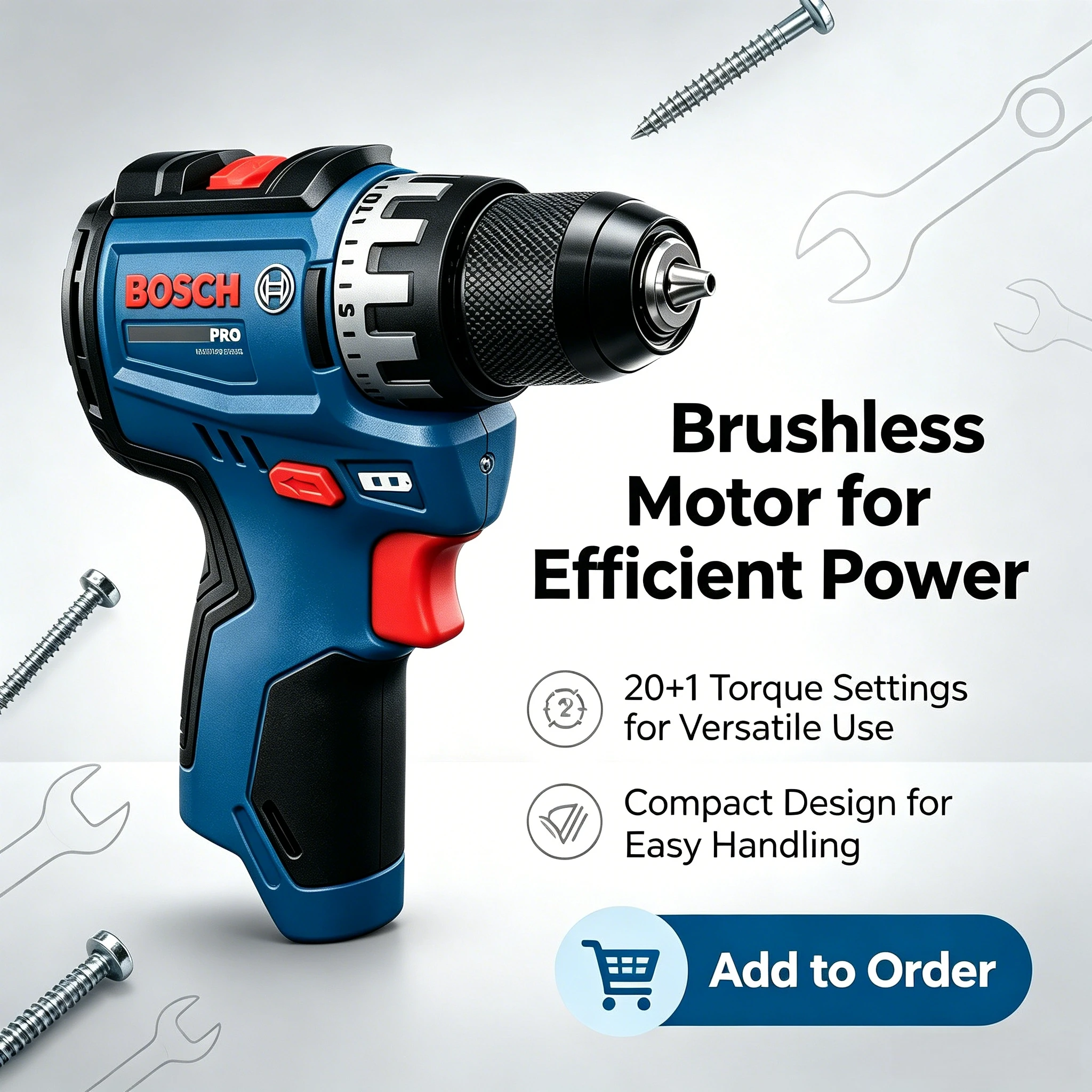 Furadeira Sem Fio Bosch Profes - Woodworking Power Tools avaliação e preço