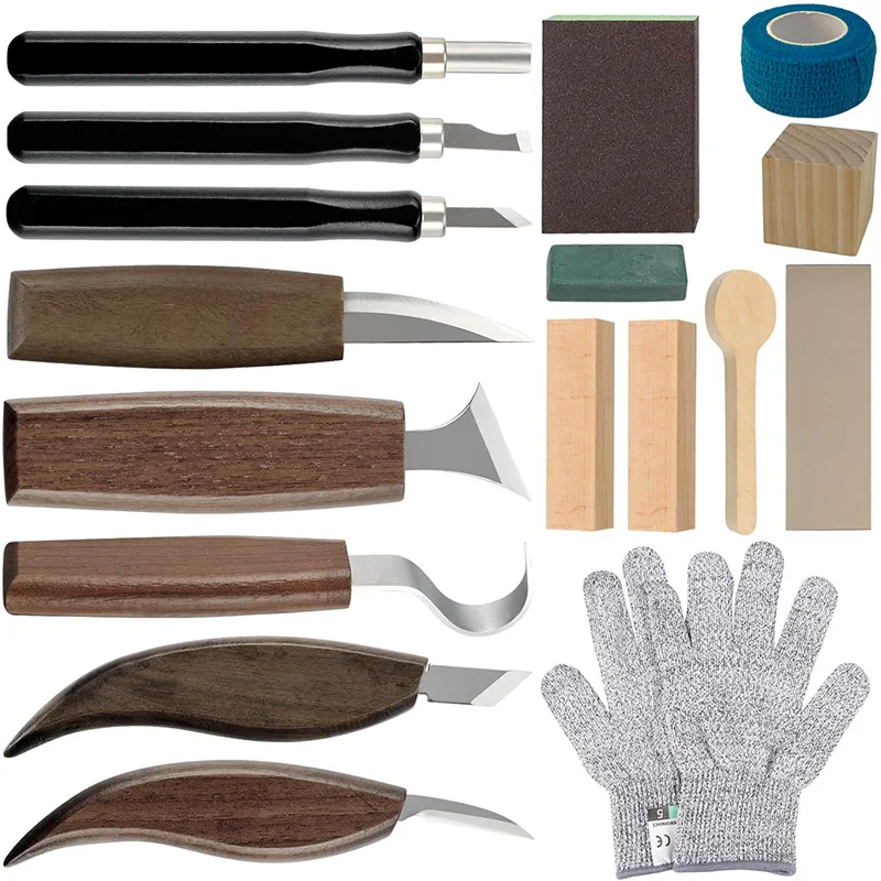 Kit de entalhe em madeira, 17  - Woodworking Kits For Adults avaliação e preço
