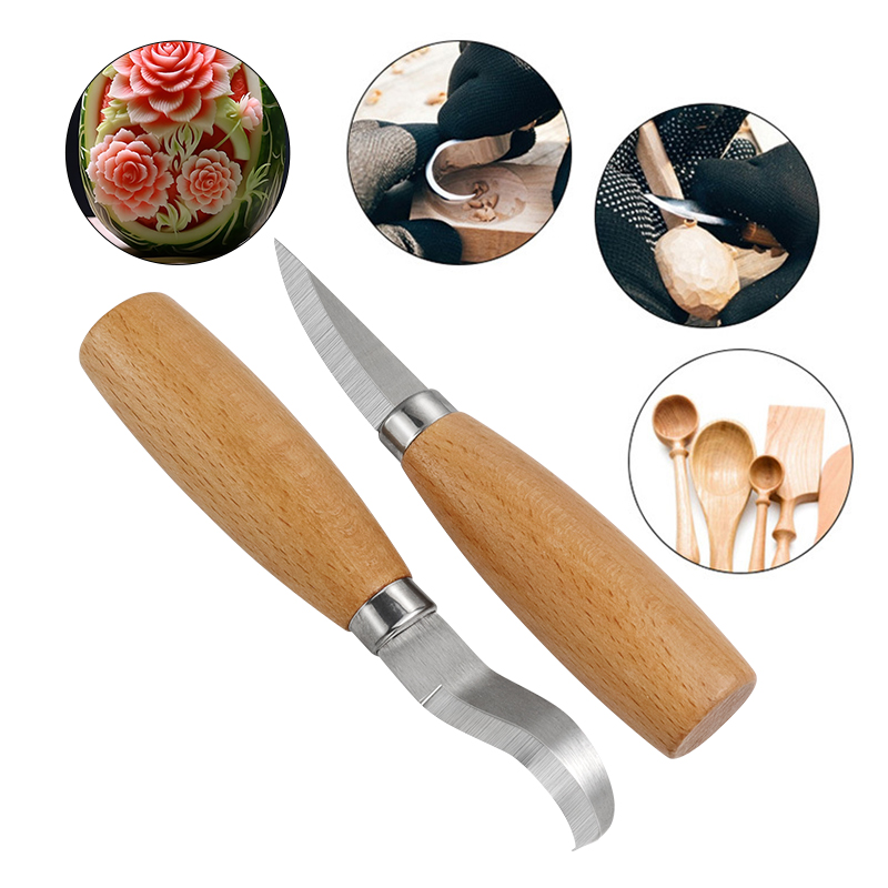 Faca de escultura em ferro ino - Woodworking Knives avaliação e preço