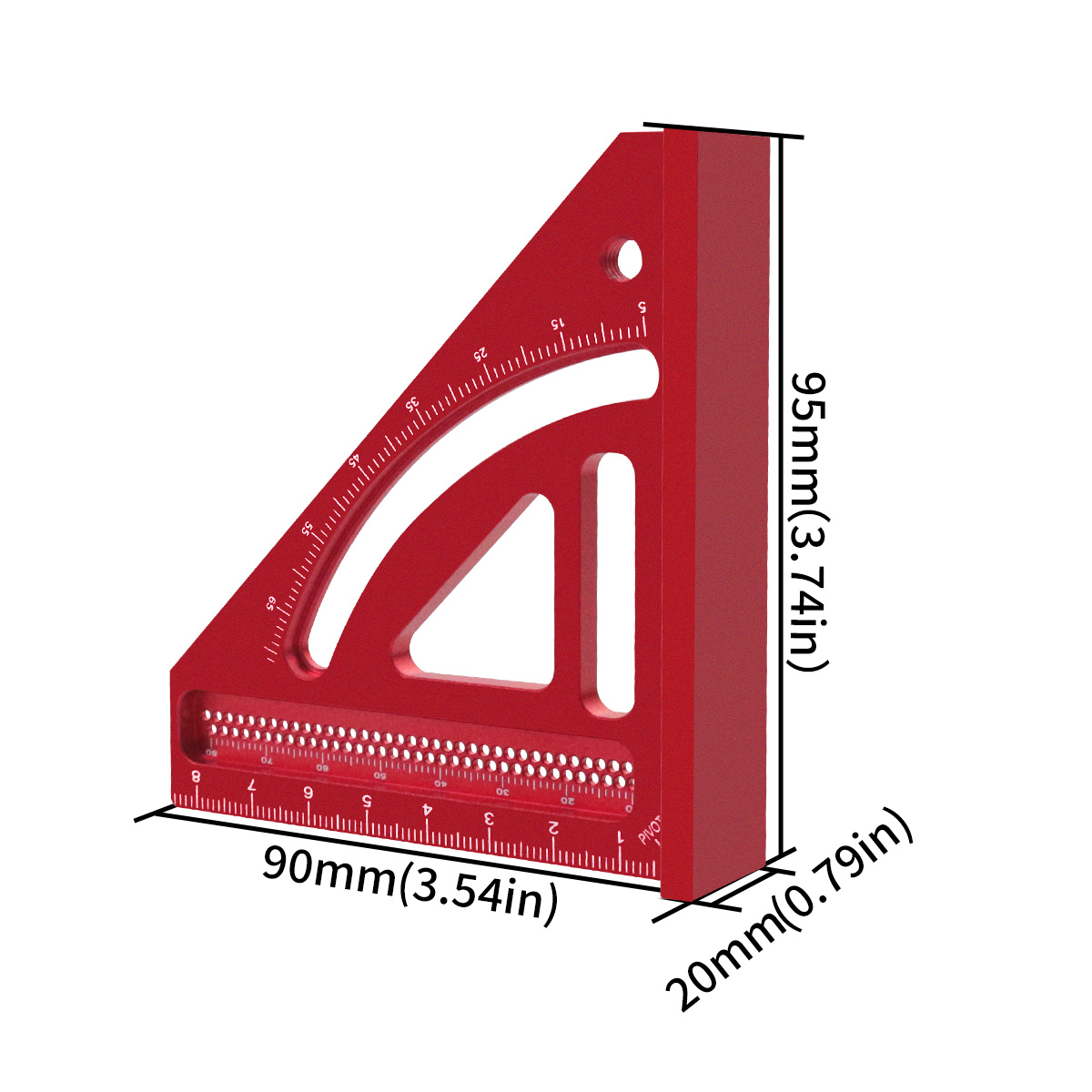Alumínio Multi Angle Measuring - Woodworking For Engineers avaliação e preço