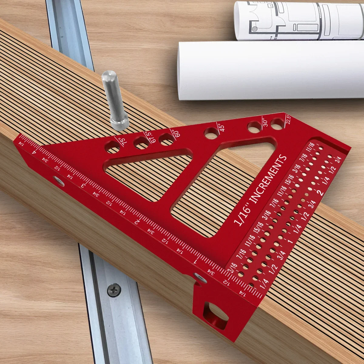 Régua de medição multiângulo 3 - Woodworking For Engineers avaliação e preço