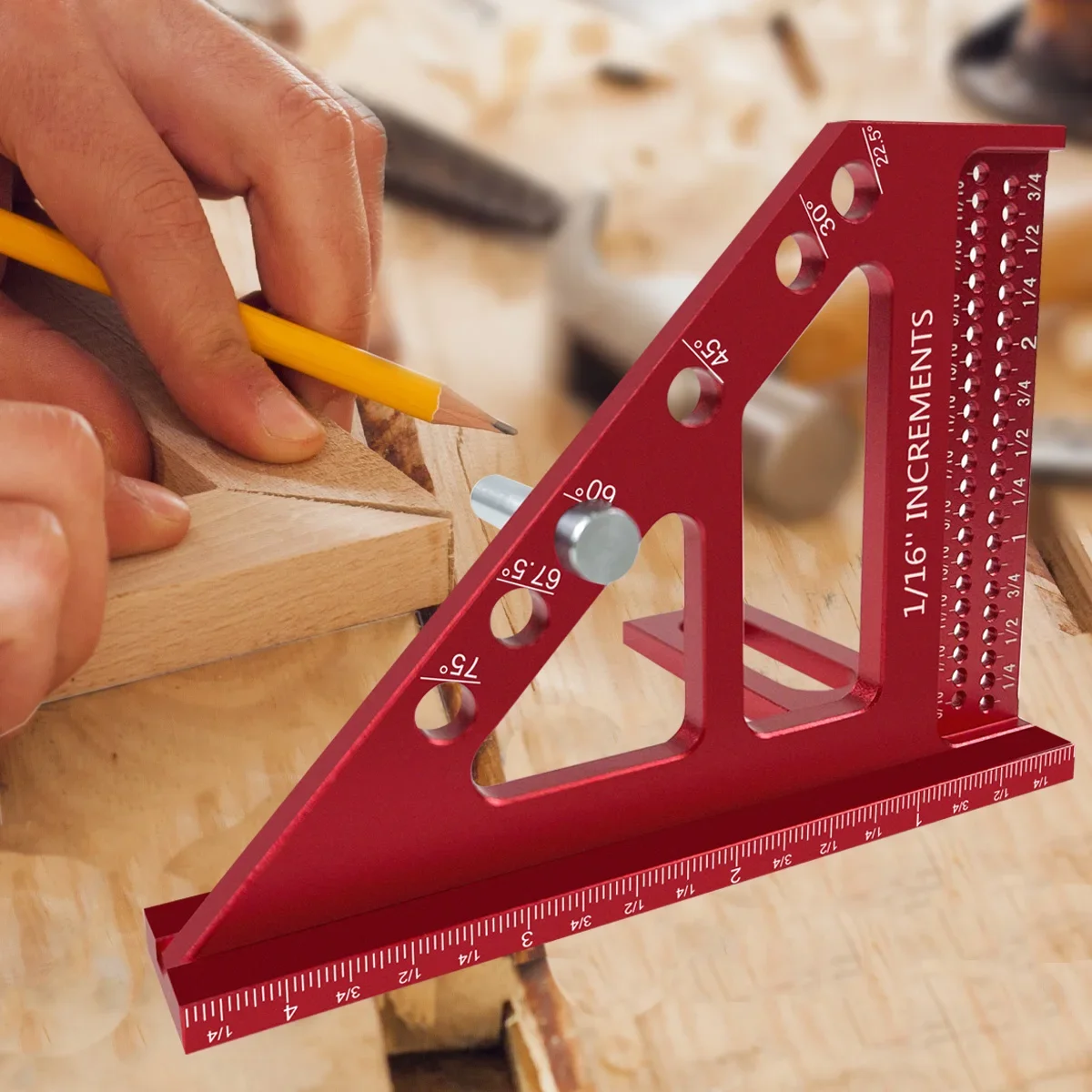 Régua de medição multiângulo 3 - Woodworking For Engineers avaliação e preço