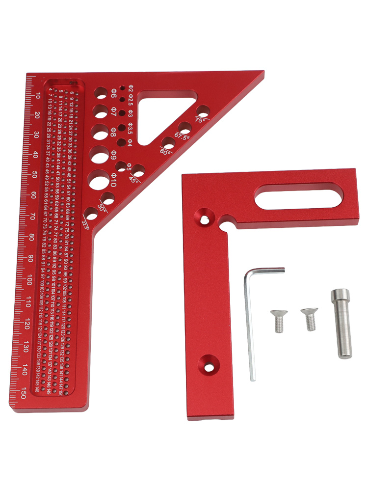 Régua de Carpinteiro 3D Vermel - Woodworking For Engineers avaliação e preço