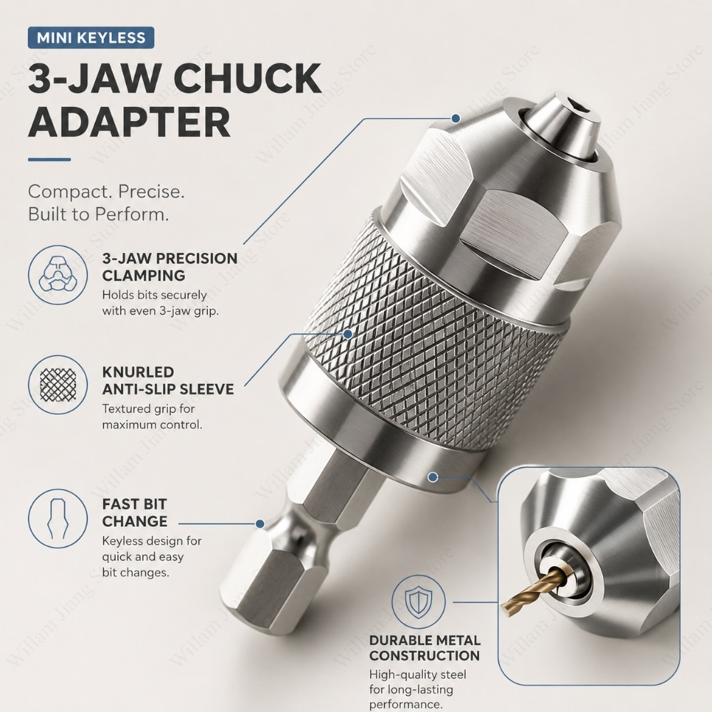Adaptador de Mandril de 3 Garr - Woodworking Power Tools avaliação e preço