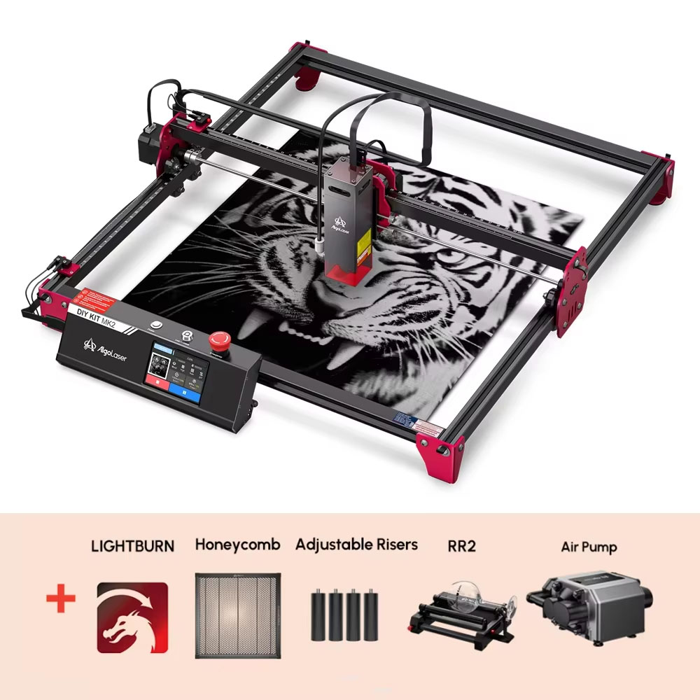 Algolaser DIY KIT MK2 40*43cm  - Woodworking Veneer Cutter avaliação e preço