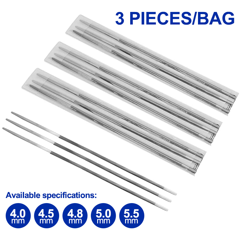 XCAN 3 Peças Limas Redondas de - Woodworking File avaliação e preço