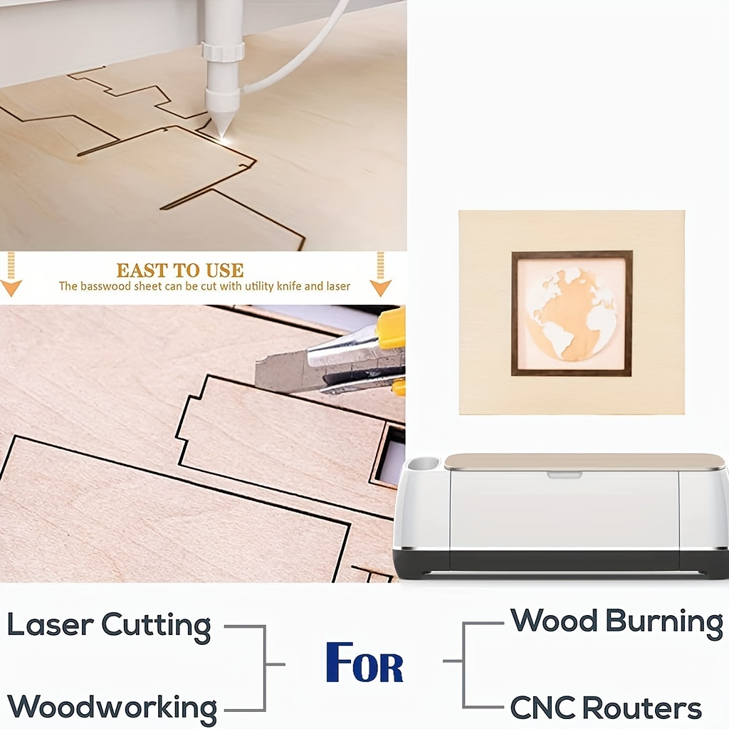 4/8 Peças de Madeira para Arte - Woodworking Zone avaliação e preço