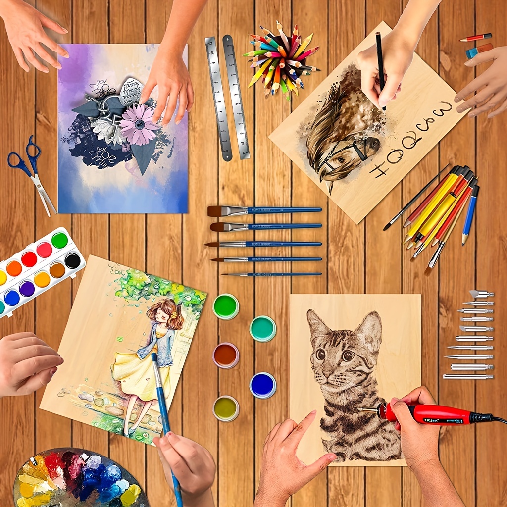 4/8 Peças de Madeira para Arte - Woodworking Zone avaliação e preço