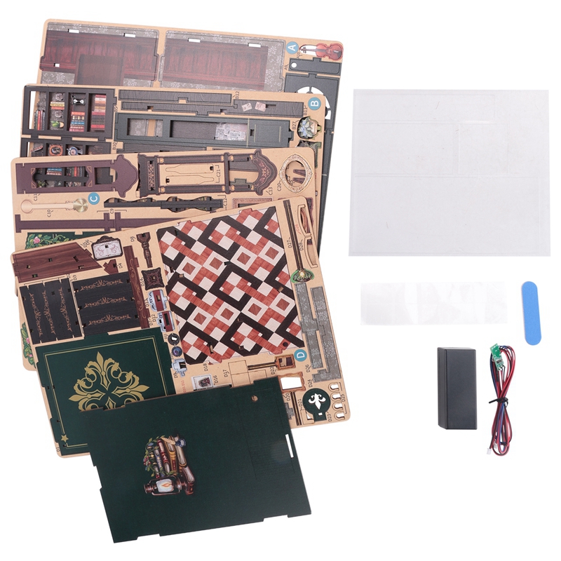 Kit de livraria de coruja de n - Woodworking Kits For Adults avaliação e preço