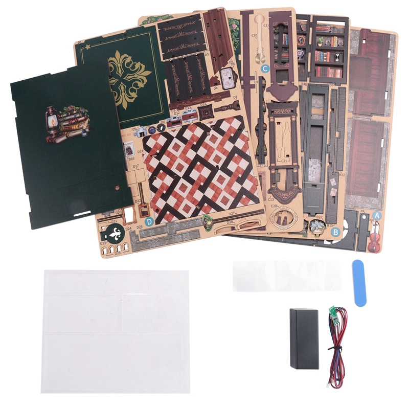 Kit de livraria de coruja de n - Woodworking Kits For Adults avaliação e preço