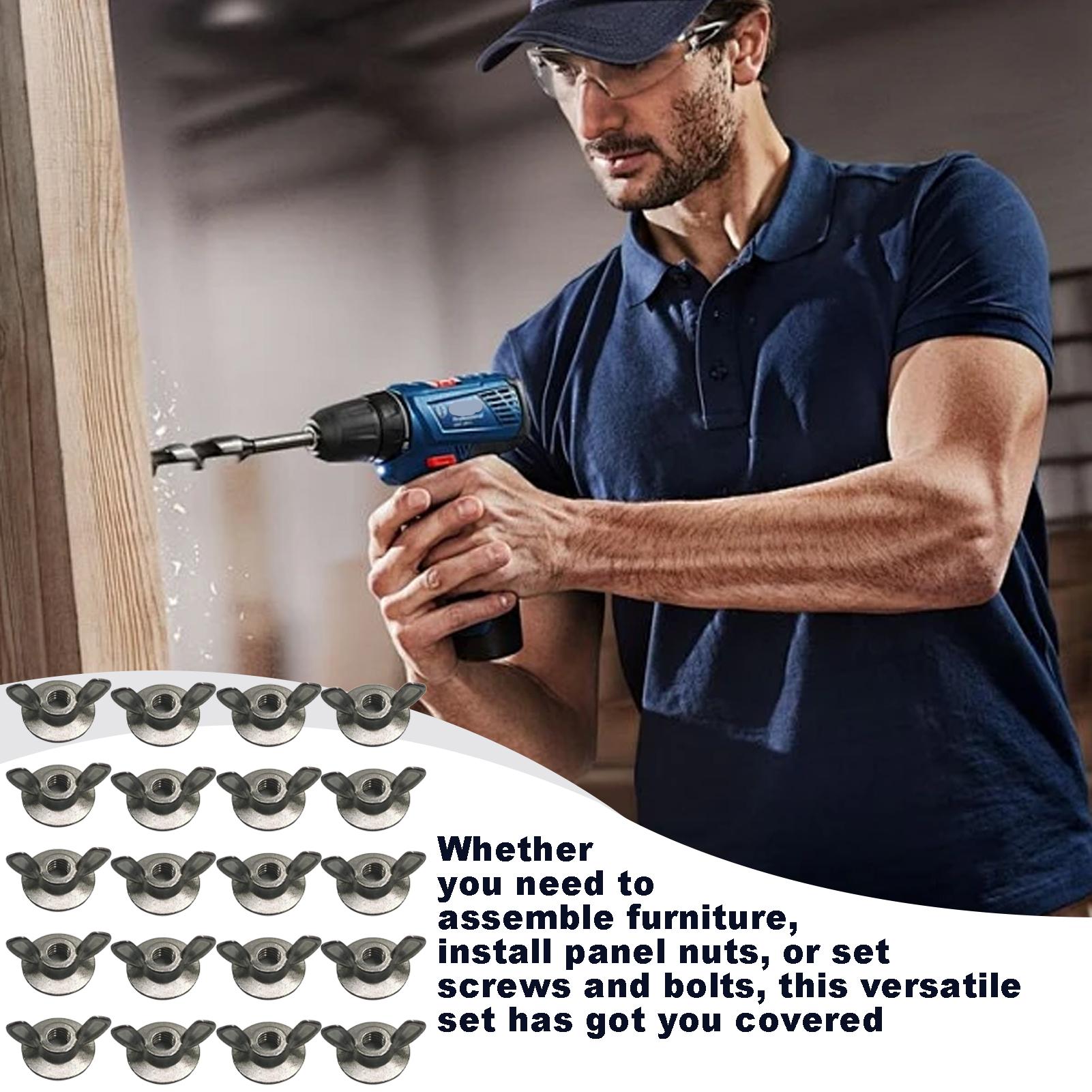 Kit de porca de asa de 1/4 uni - Woodworking Kits For Adults avaliação e preço