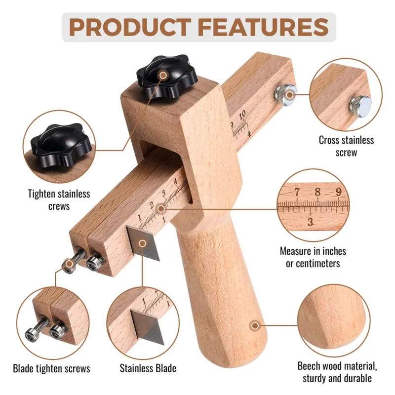 Novo cortador de cinto de cour - Woodworking Veneer Cutter avaliação e preço